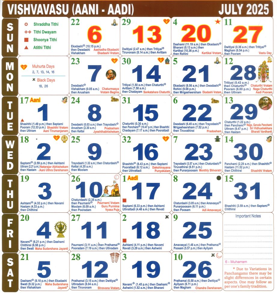 July 2025 monthly calendar